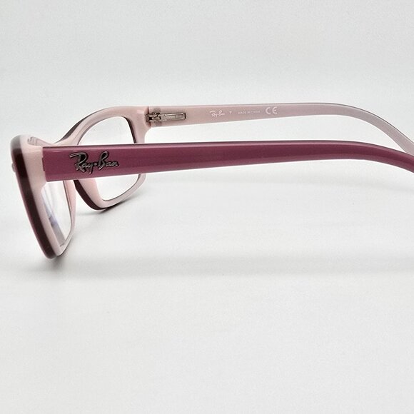 *SOLD* Ray-Ban Junior RB1550 3656 Pink on Light Pink Kids Jr Eyeglasses Frame - Picture 3 of 12